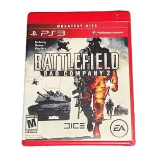 PS3 Battlefield Bad Company 2 Greatest Hits CIB (2010) Pre-owned
